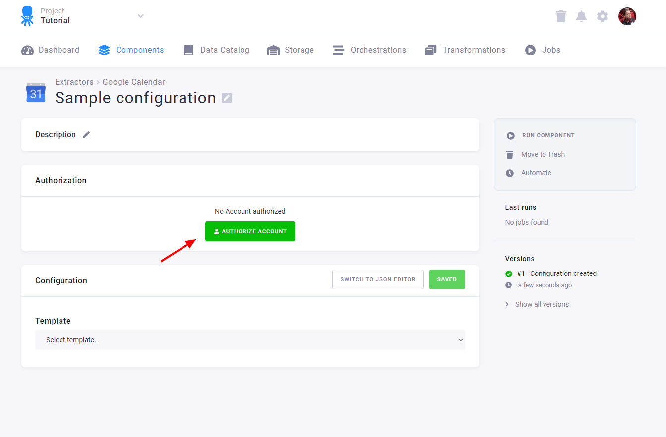 Screenshot - Authorization